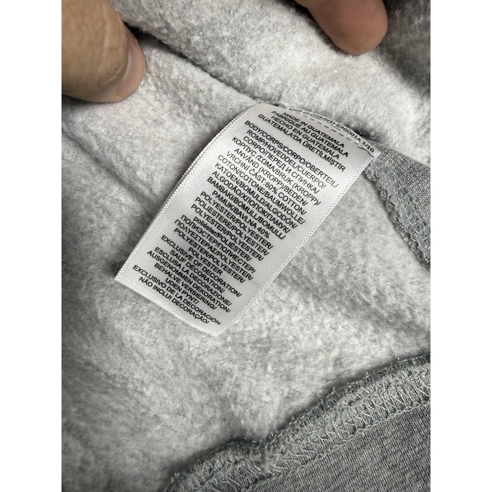 Polo Ralph Lauren Hoodie Womens Small Grey Full Zip Fleece Pony Logo Sweatshirt - Picture 5 of 7